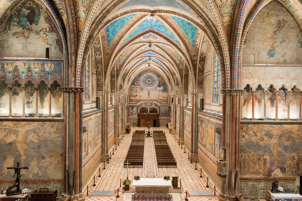 1_Basilica Superiore - vista dall'alto